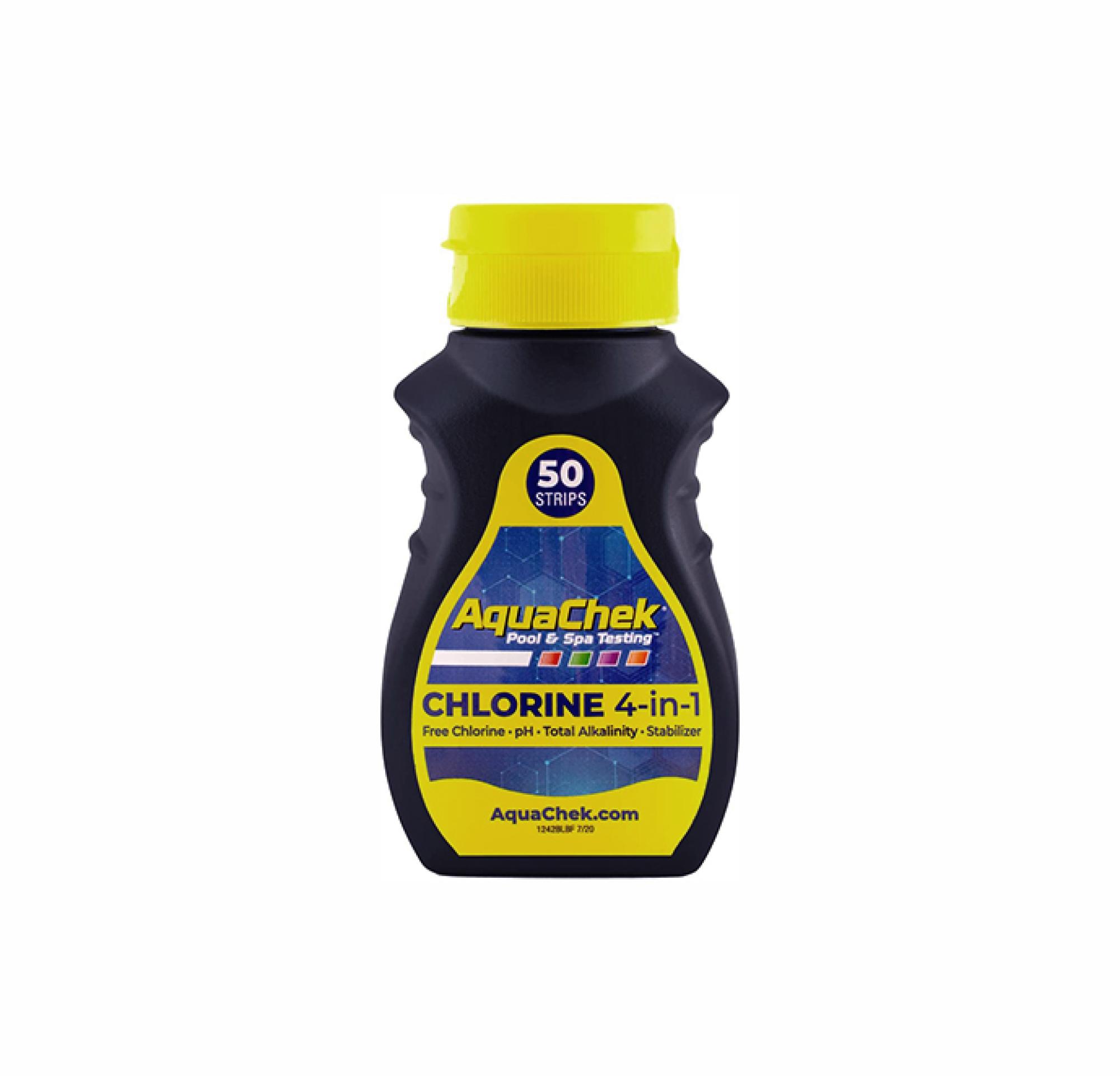 AquaChek Yellow Test Strips 4 in 1